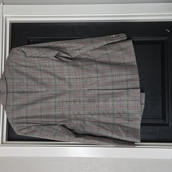Calvin Klein Runway Simon Plaid Blazer 205W39NYC US Size 12 IT Size 48 - Picture 16 of 16